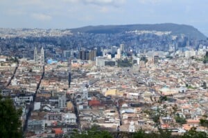 Quito Luftaufnahme