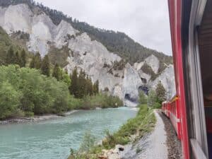 Rheinschlucht Schweiz Bahn