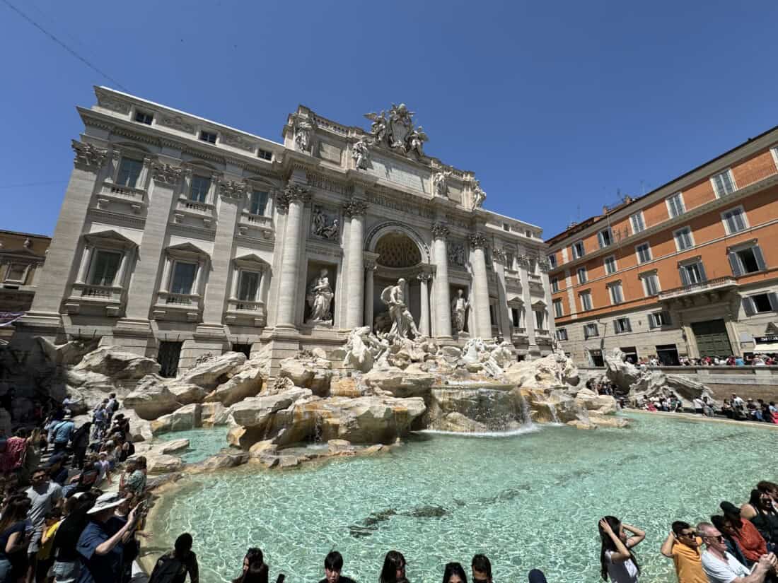 Rom Trevi Brunnen