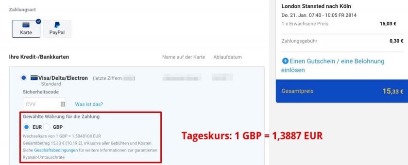 Ryanair Buchungsanleitung Alle Gebuhren Umgehen