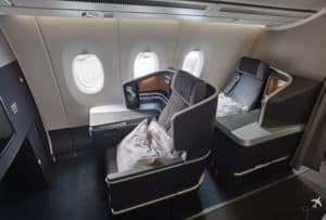 SAS Business Class LAX CPH Sitze 9H 10H