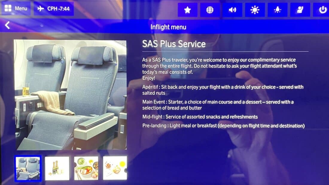 SAS Premium Economy LAX CPH Review SAS Plus Service
