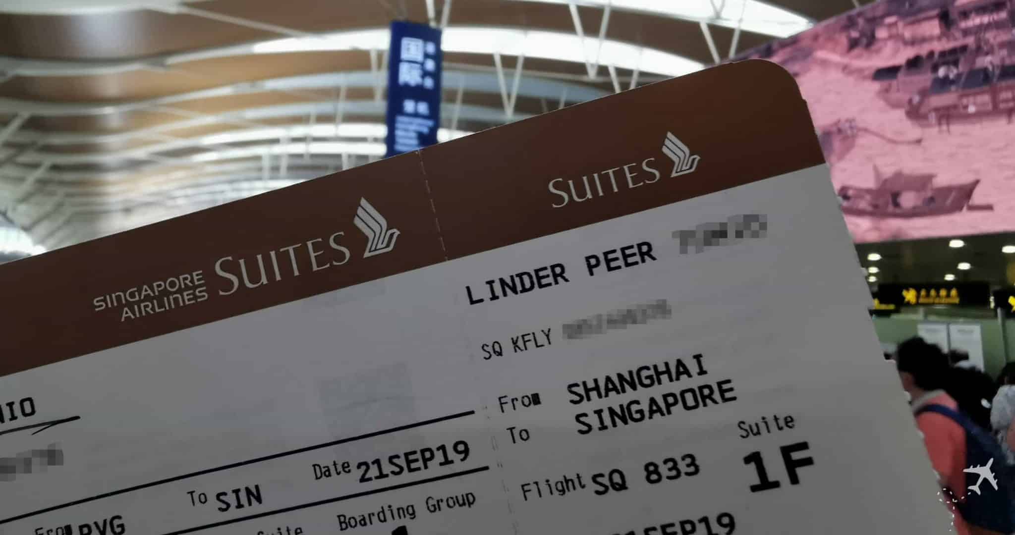 Bewertung: Neue First Class Suite im Singapore Airlines A380 (Shanghai