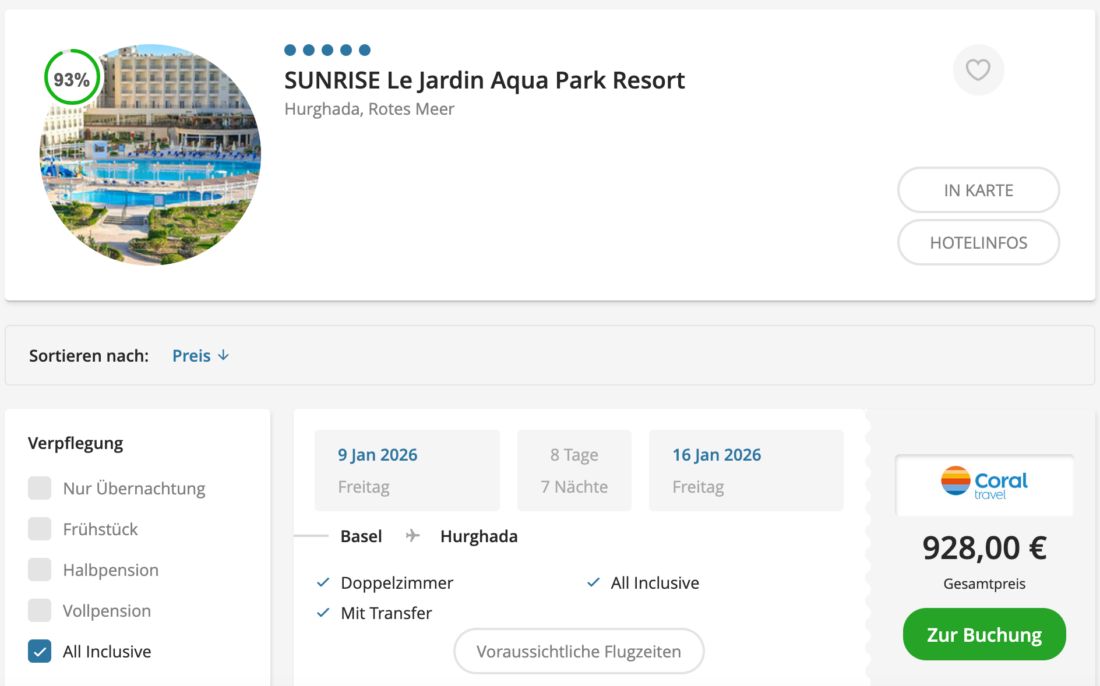 SUNRISE Le Jardin Aqua Park Resort