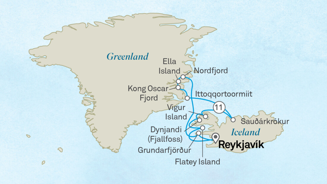 Scenic Eclipse Island und Grönland