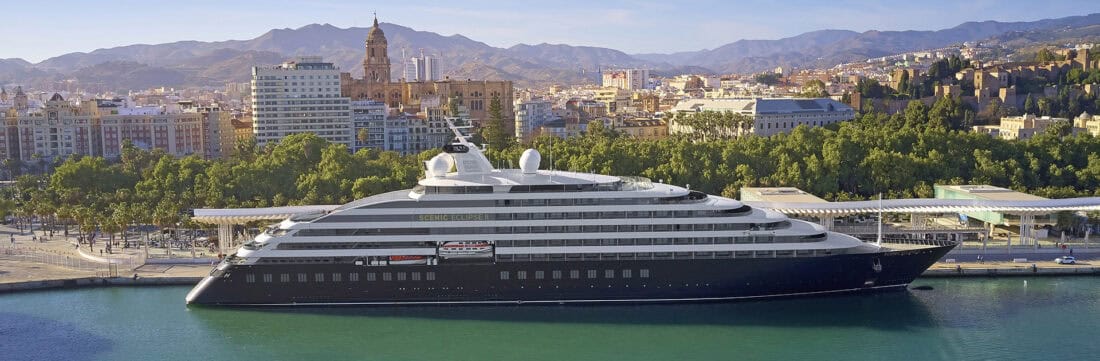 Scenic Eclipse in Málaga