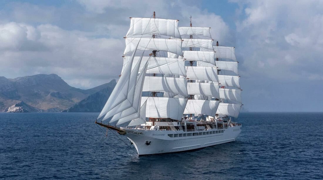Sea Cloud Spirit - Außenansicht