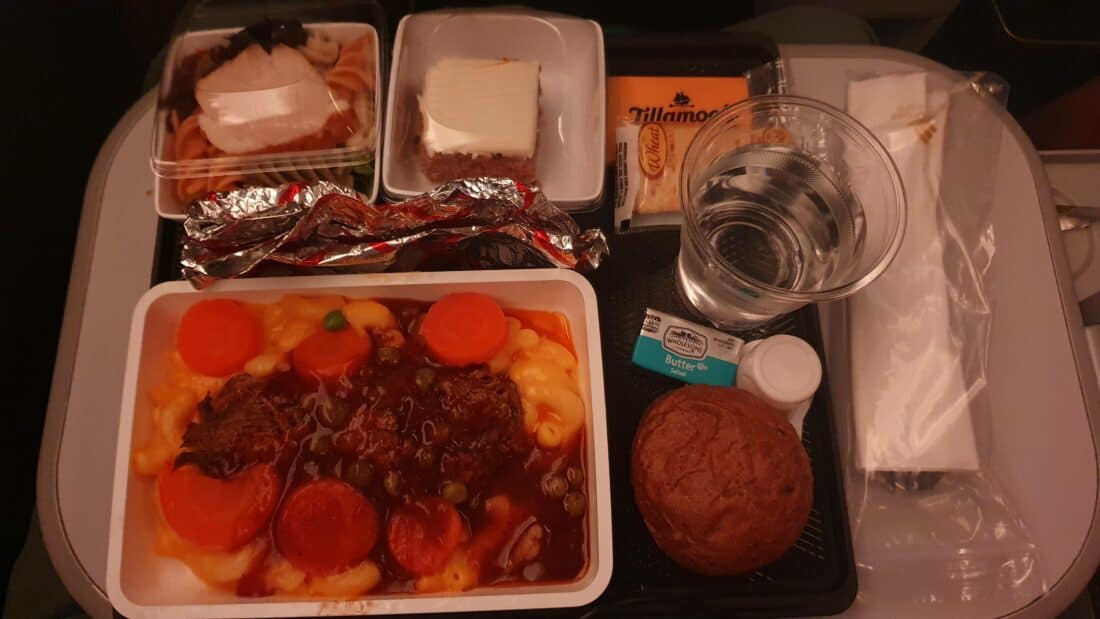 Singapore Airlines MacAndCheese