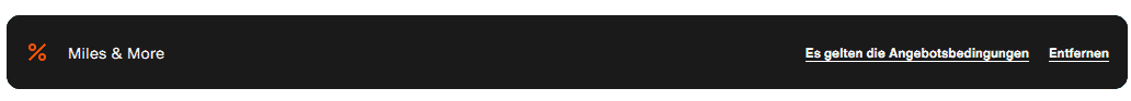 Sixt miles More Aktionsrate