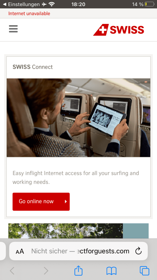 Swiss WiFi Offer