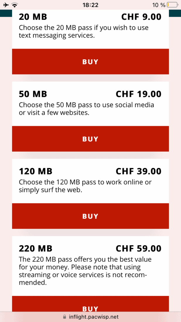 Swiss WiFi Offer II