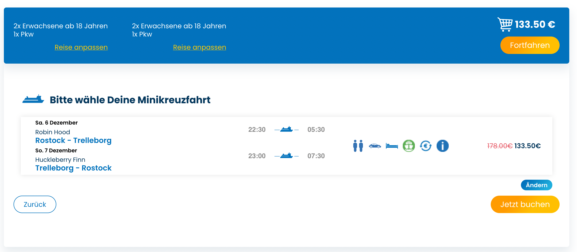 TT Line Rostock Trelleborg
