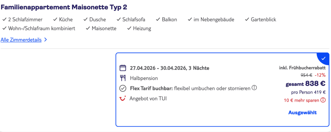 TUI BLUE Sylt Preisvergleich