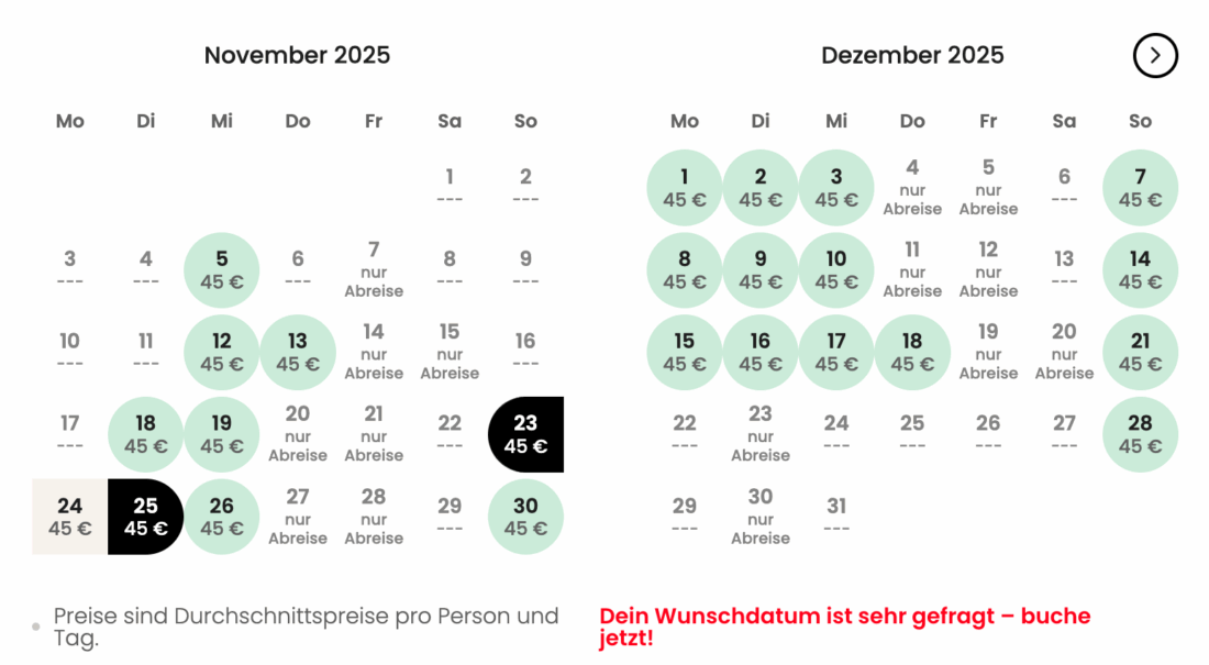 Travelcircus Preiskalender