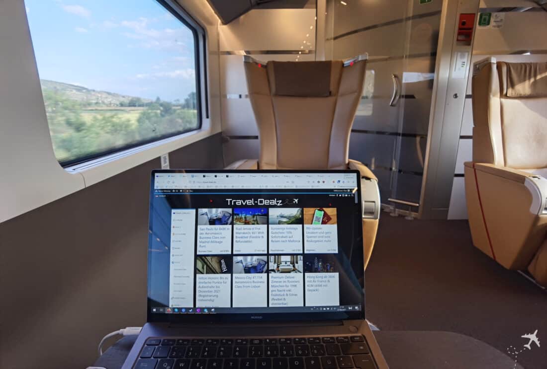 Trenitalia Executive Class Laptop