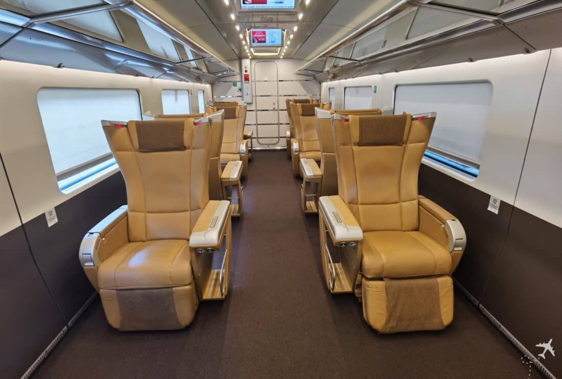 Trenitalia Executive Class Sitze