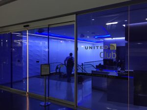 United Club Chicago Eingang