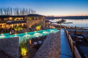 Vabali Abendstimmung