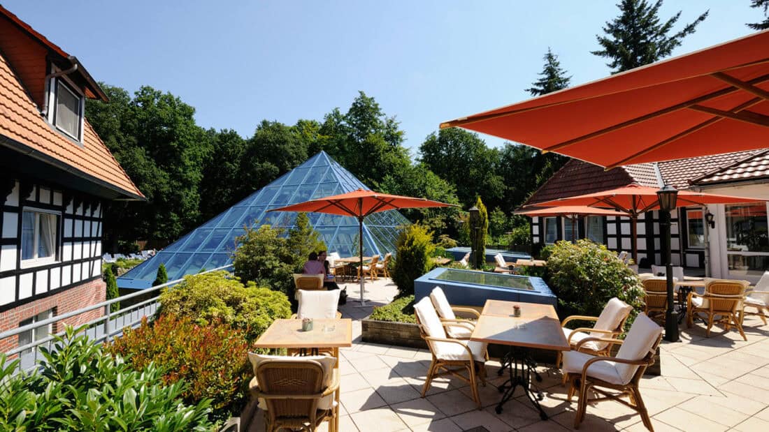 Vila Vita Burghotel - Sonnenterrasse