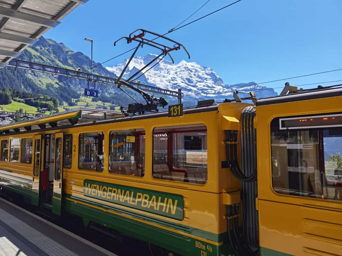 Wengernalpbahn Wengen Schweiz