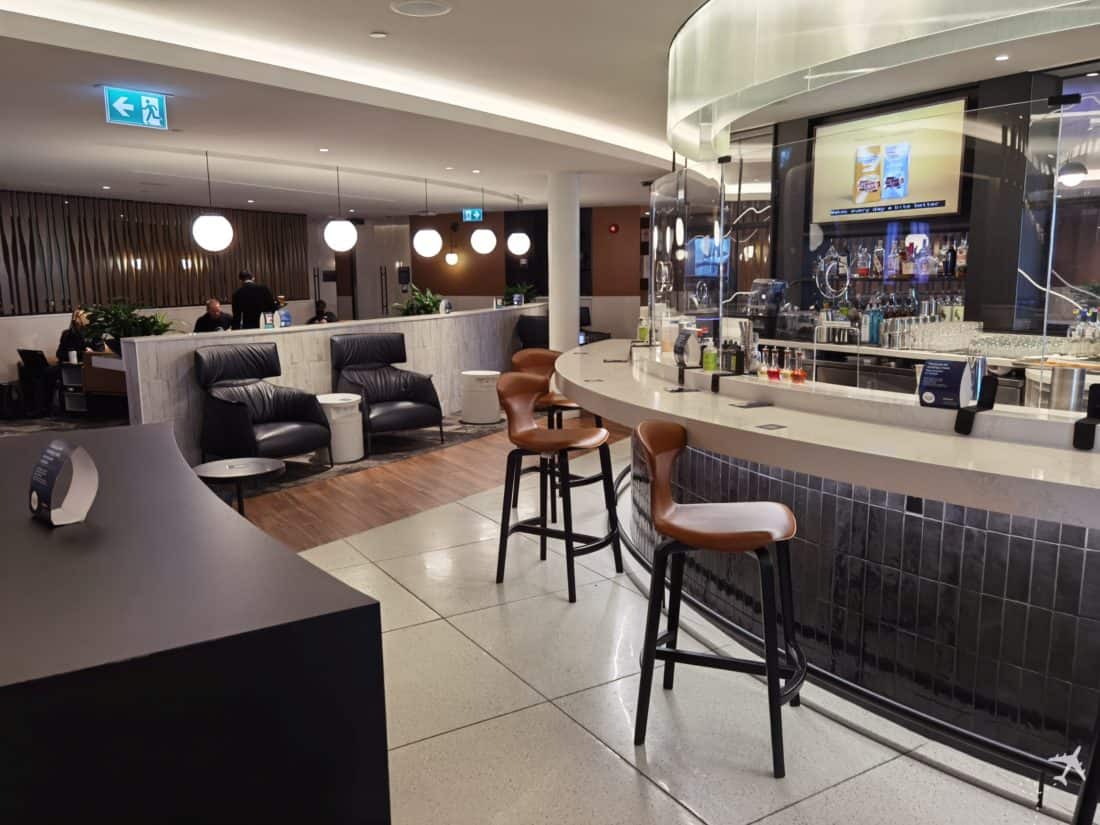 Westjet Elevation Lounge YYC Bar