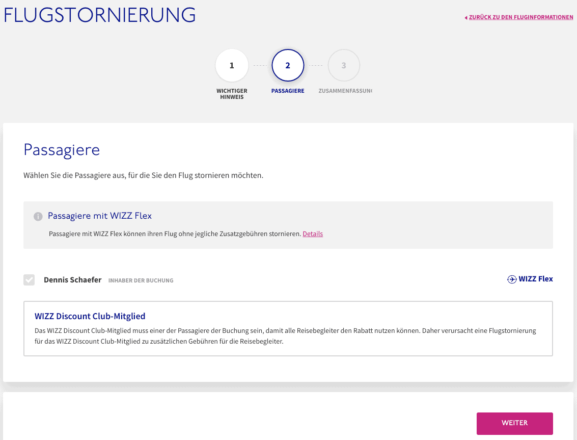 Wizz Air Flug Stornieren Geld Zurück travel-dealz.de