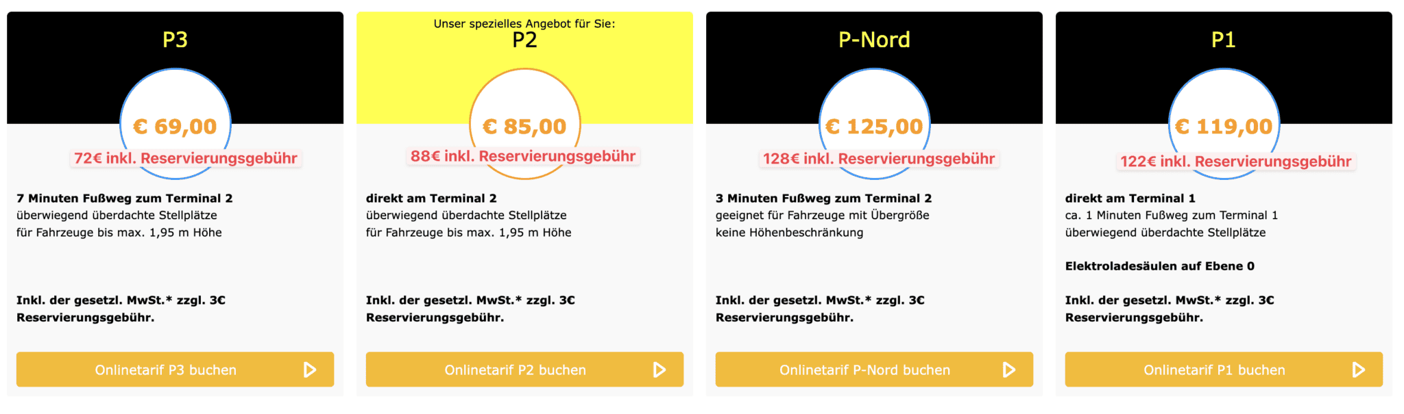 Günstig Parken Flughafen Köln Bonn Gutschein travel-dealz.de
