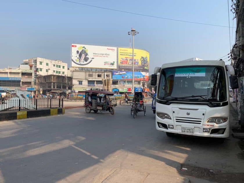 bangladesch novoair bus