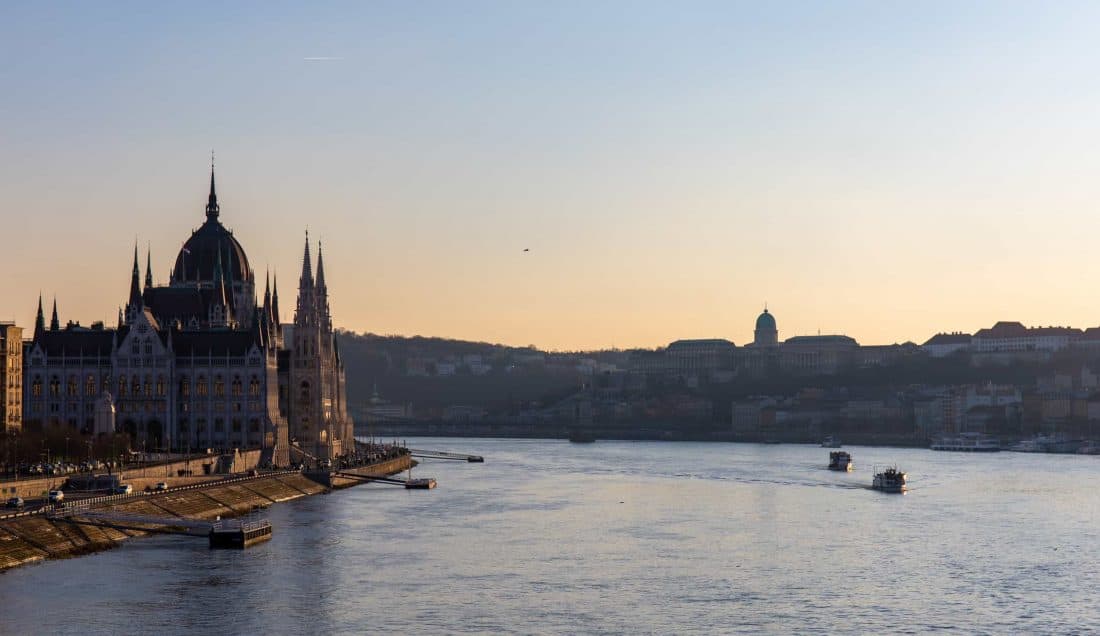 Budapest Panorama Parlament Donau