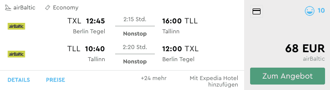 momondo txl-tll air baltic sep18