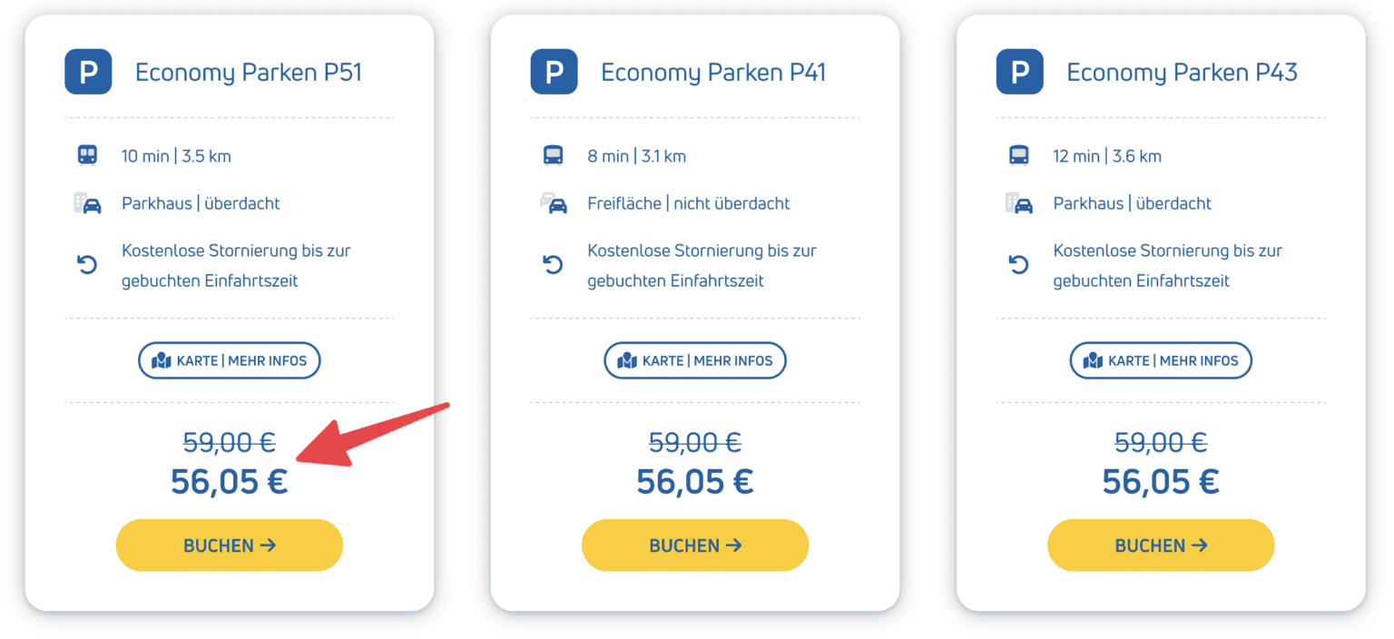 Promo Code Parken München Airport travel-dealz.de