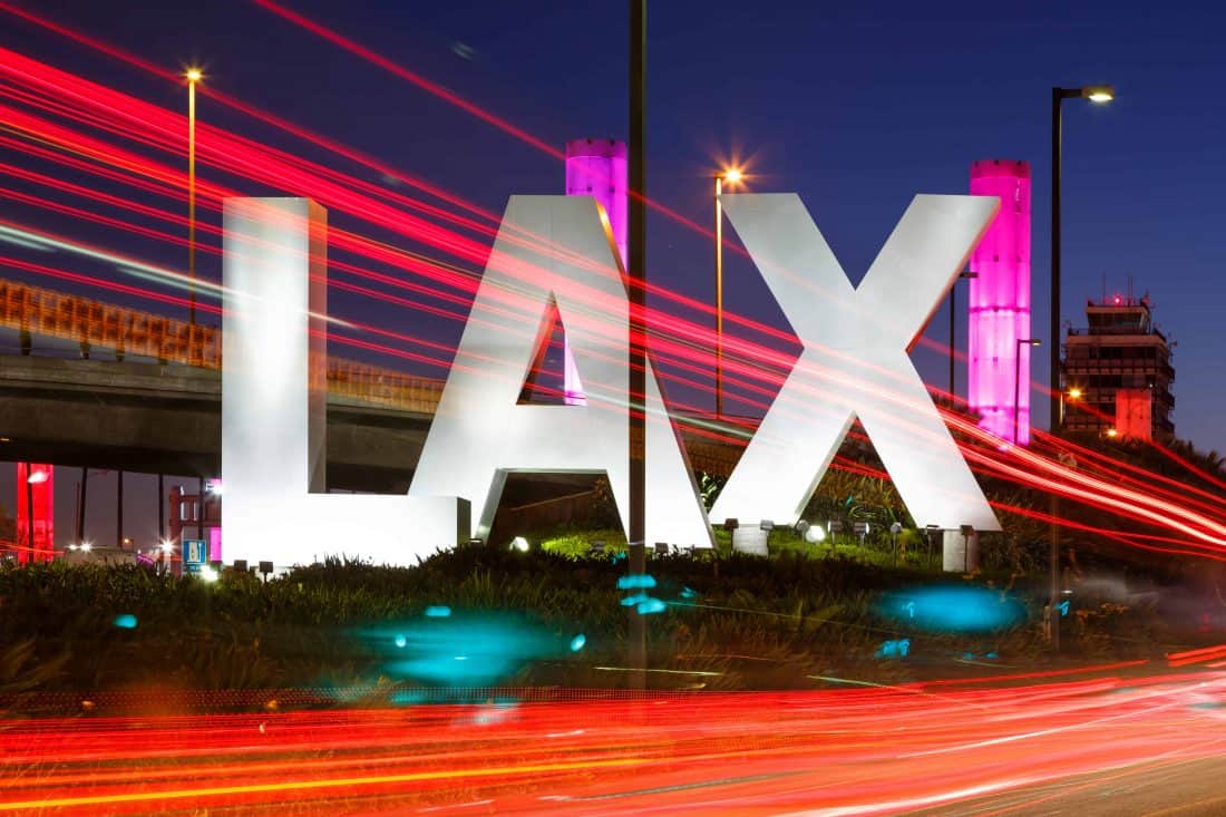 Flughafen Los Angeles International Airport LAX Logo