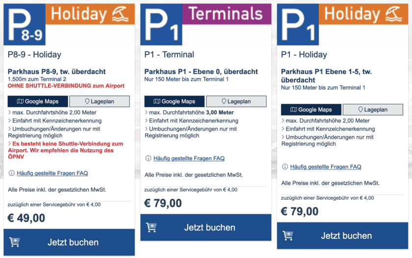 Hamburg Airport Parken Gutschein 2023