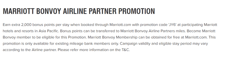 marriott promo