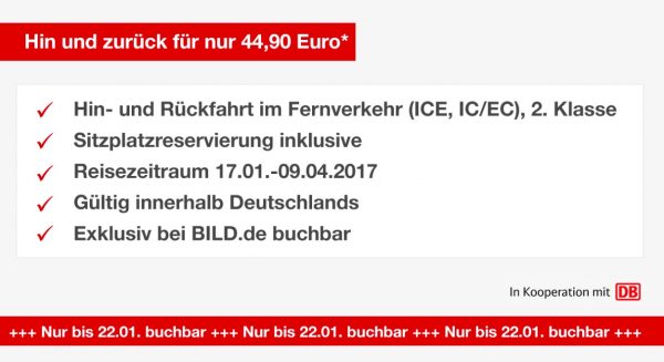 Deutsche Bahn Bild.de Festpreis