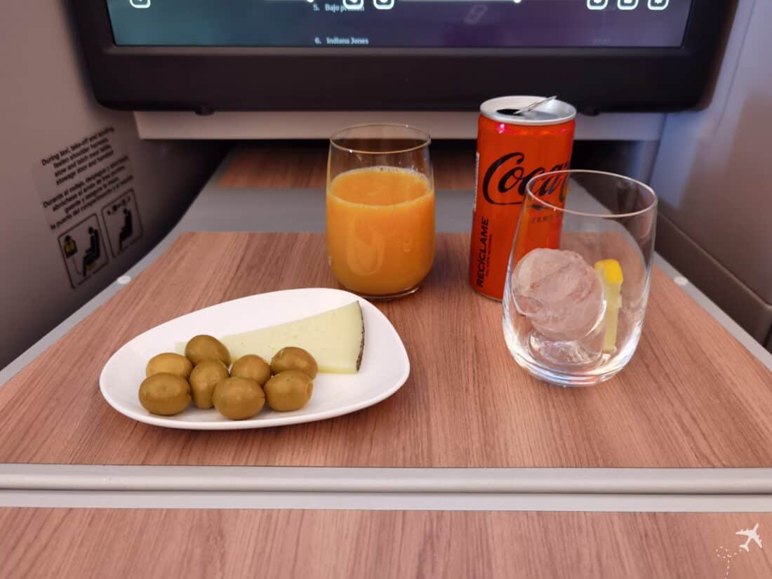 neue Iberia Business Class A350 Oliven