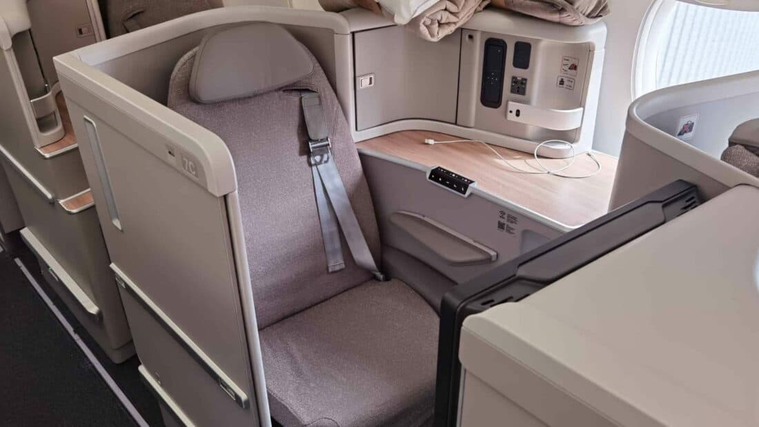 neue Iberia Business Class A350 Sitz Fenster 2