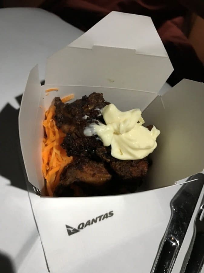 Qantas Business Suite Snack
