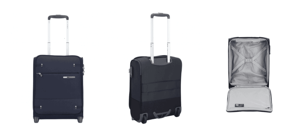 samsonite trolley collage