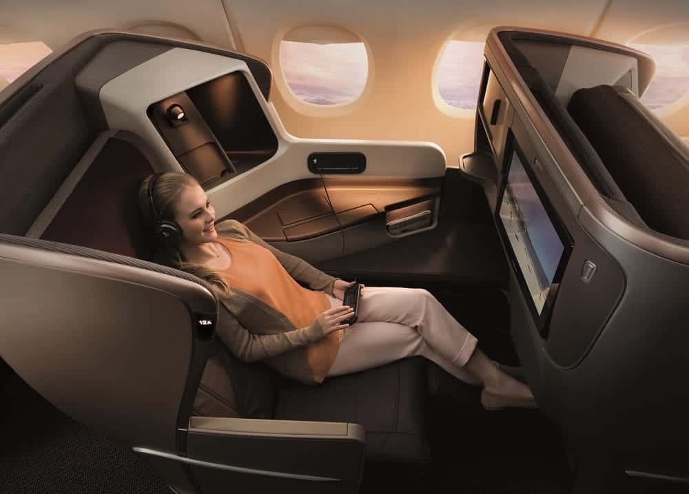 singapore airlines business a350