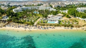 tui blue PALM BEACH HAMMAMET AERIAL DRONE 123