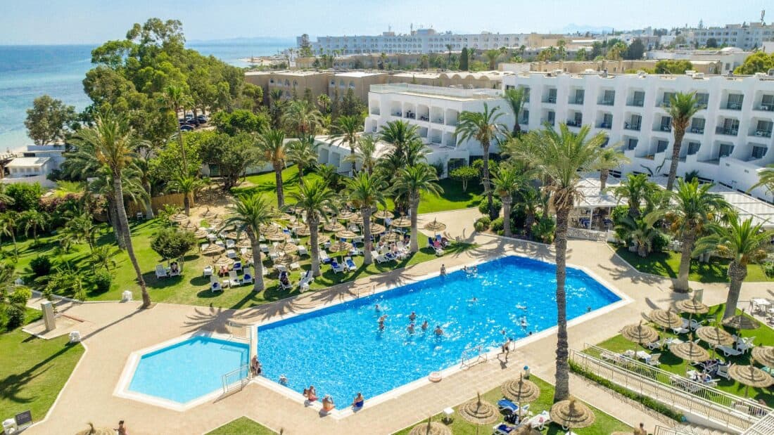 tui blue PALM BEACH HAMMAMET AERIAL MAIN POOL 126