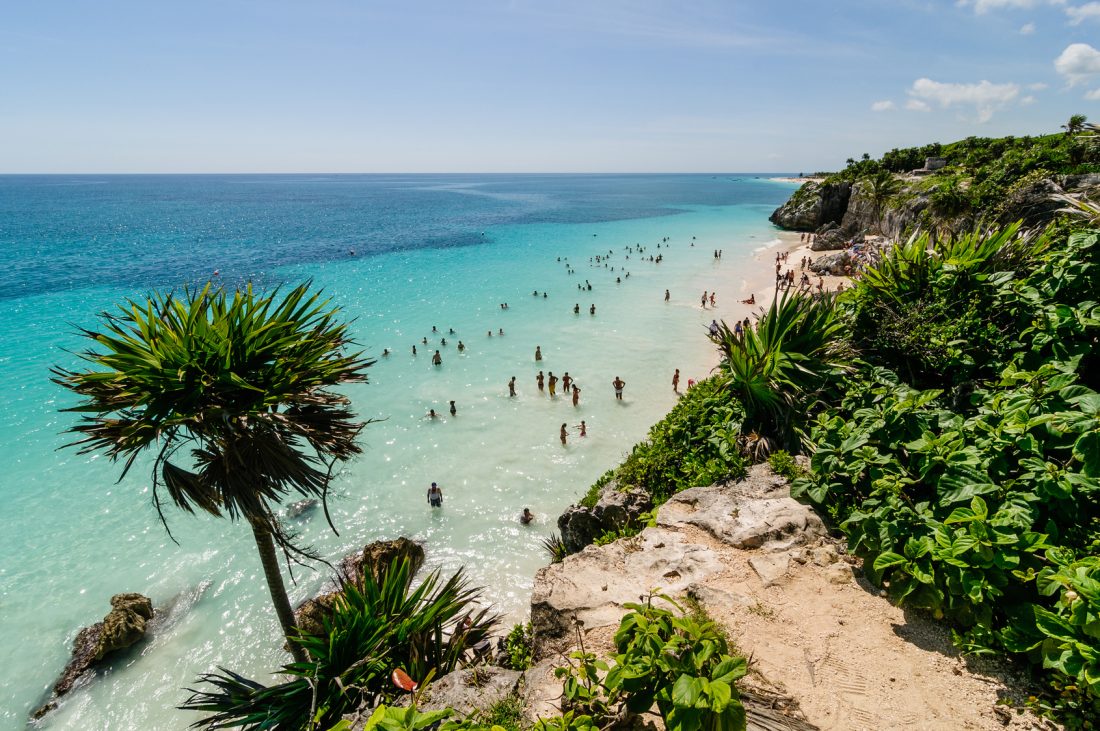 Tulum Beach, Cancun, Mexico