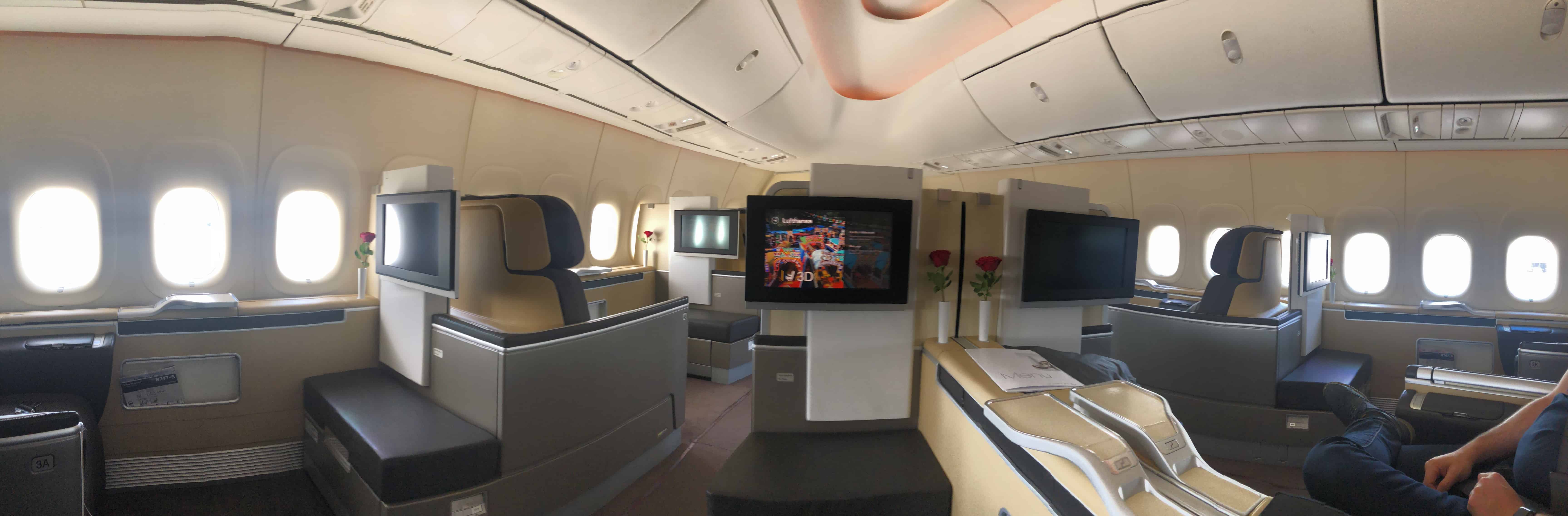 Bewertung Lufthansa First Class In Der Boeing 747 8 Nach