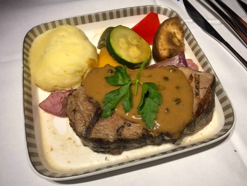 Singapore Airlines A350 Business Class Book the Cook Steak