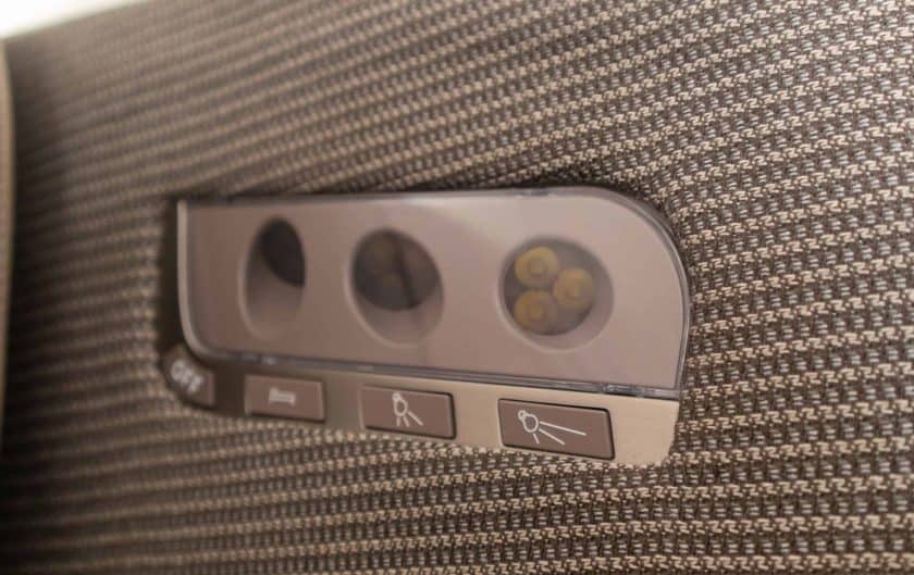 Singapore Airlines A350 Business Class Lampe