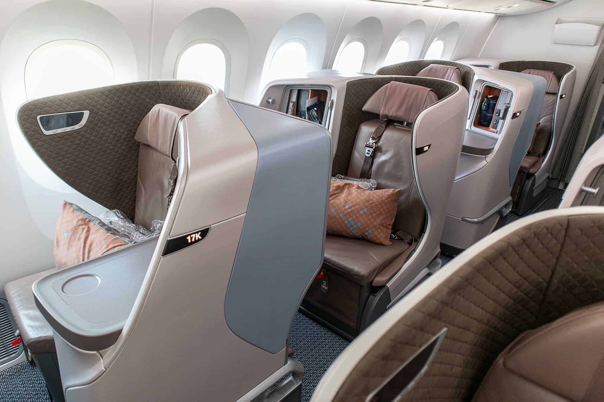 Bewertung Singapore Airlines Regional Business Class Boeing